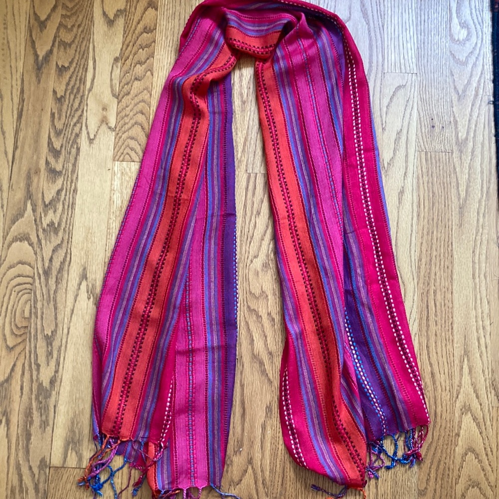 Multicolor Long Scarf 🧣